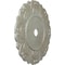 Ekena Millwork Angel Ceiling Medallion (Fits Canopies up to 15 3/4"), 32 1/4"OD x 3 5/8"ID x 1 1/8"P, Flash Gold CM32ANFLS - alternate 4